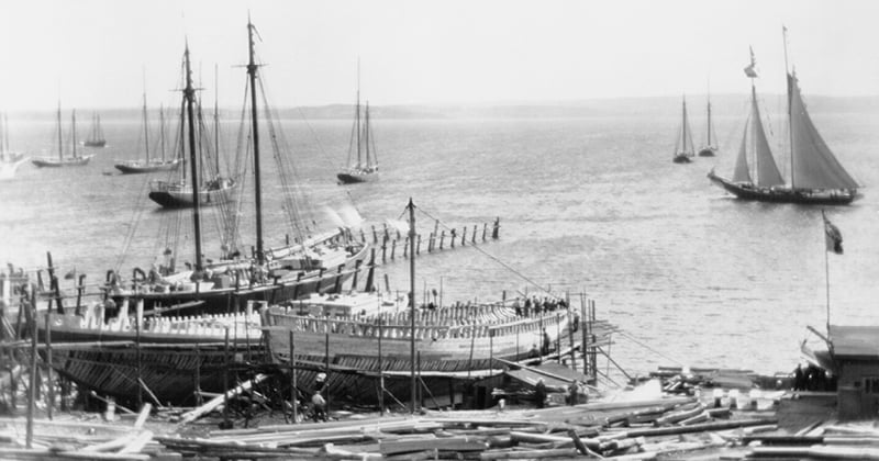 Smith and Rhuland Shipyard built bluenose