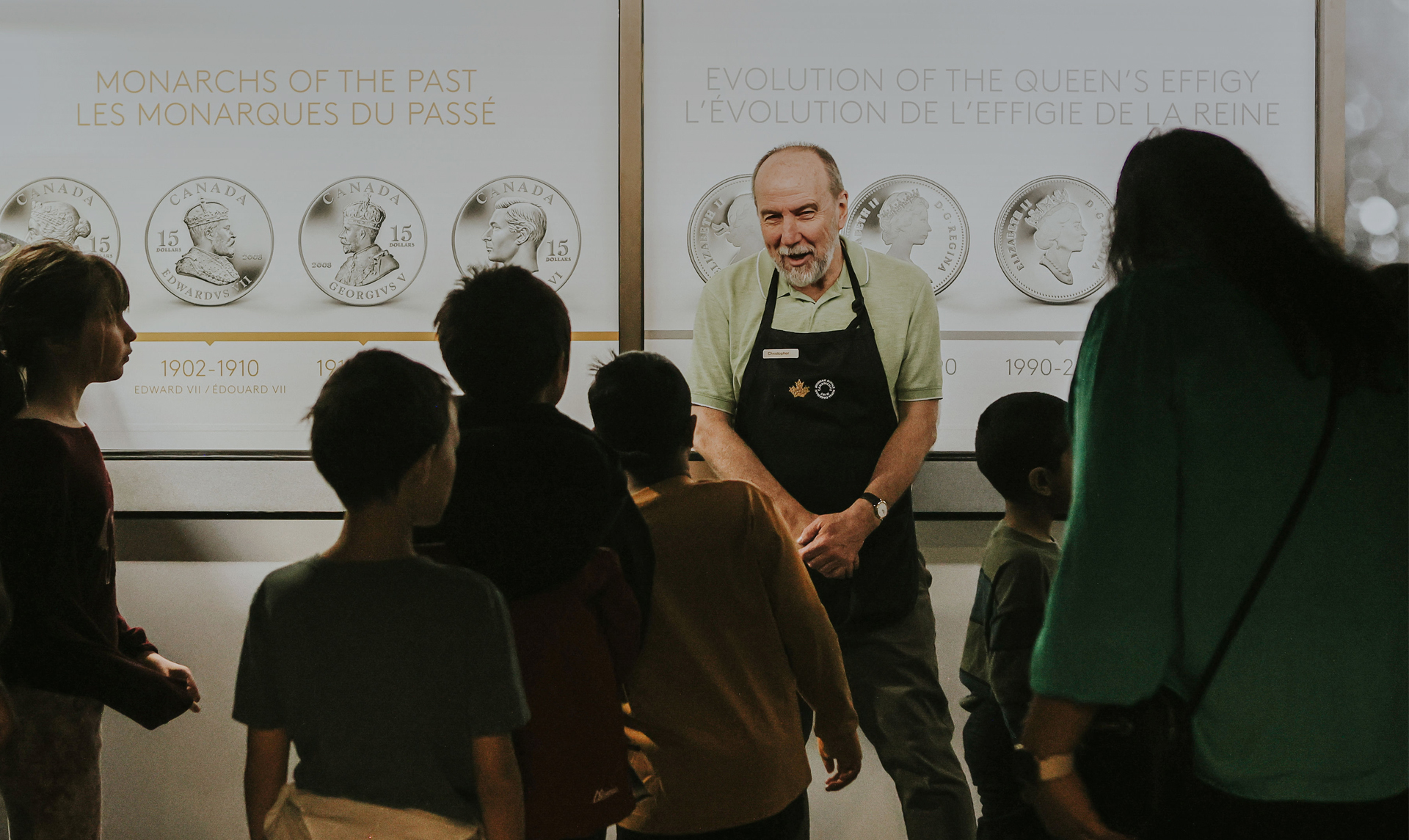 Photo of people on a Guided Tour at The Ottawa Mint. Photo of people on a Guided Tour at The Ottawa Mint.