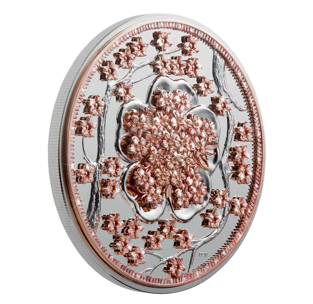 1 Kilogram Pure Platinum Pink Diamond Coin – The Ultimate