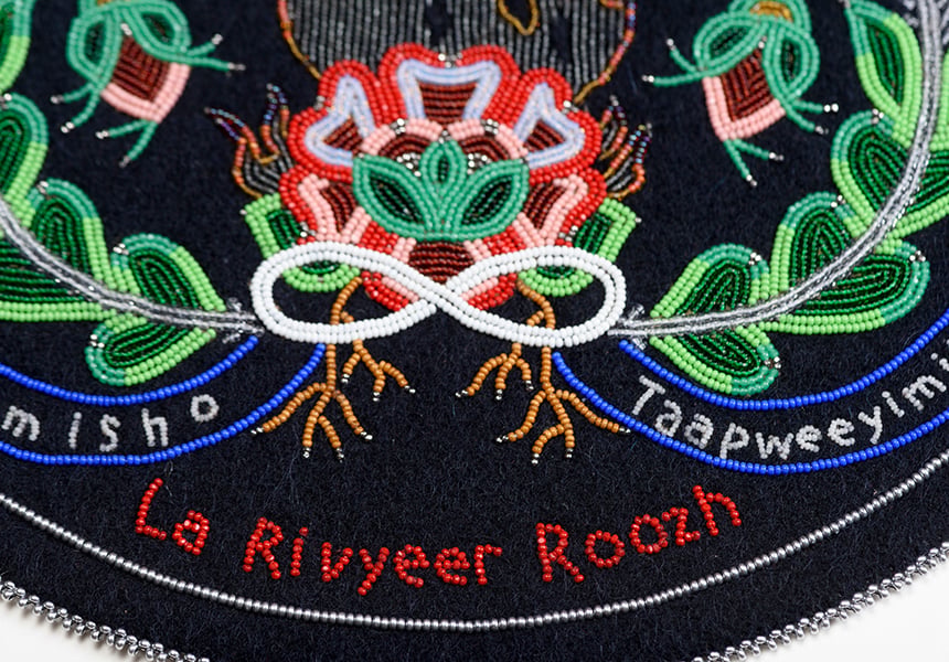 Close-up on original design