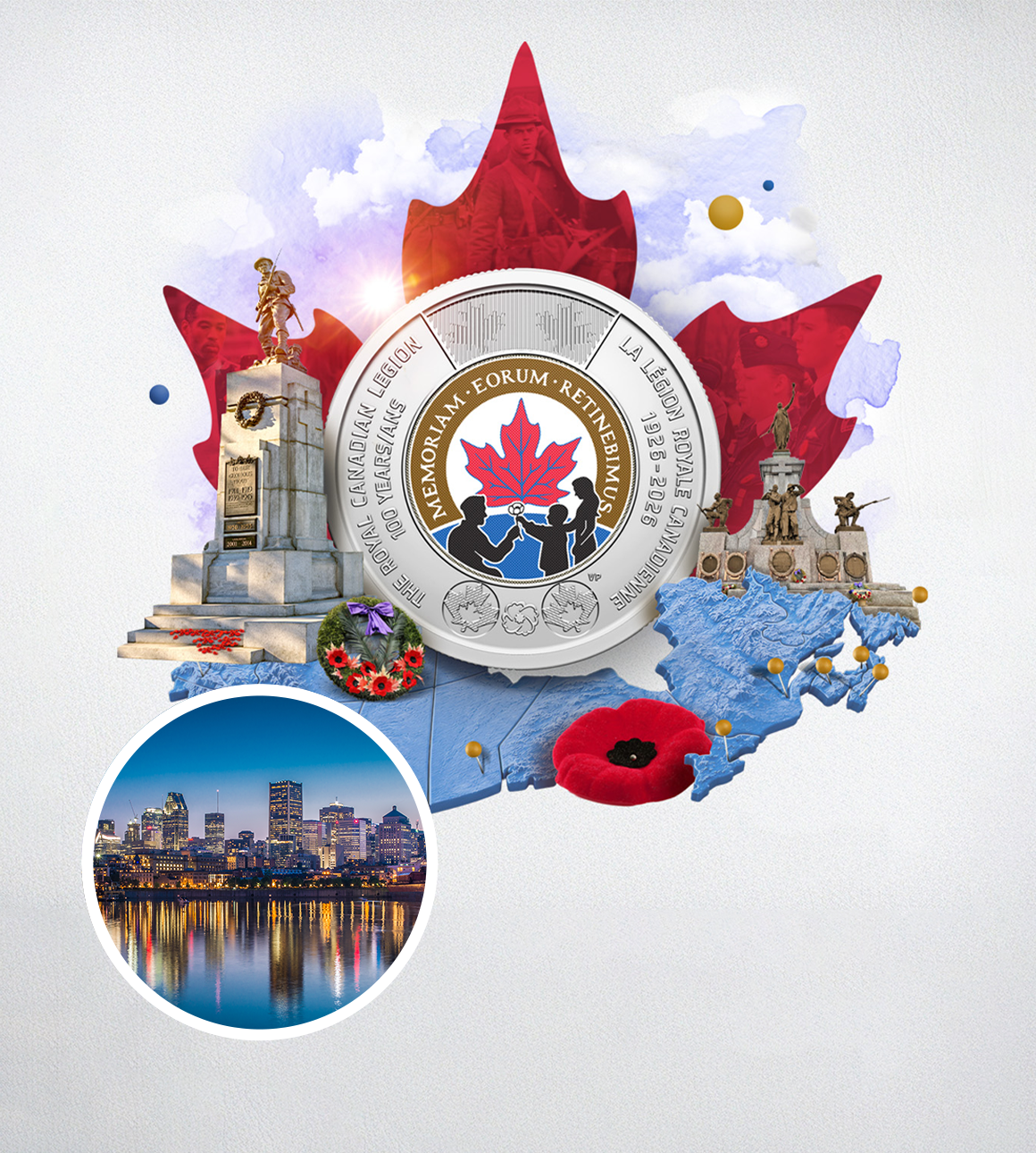 Coin Exchange: 2026 $2 Commemorative Circulation Coin - 100th Anniversary of The Royal Canadian Legion