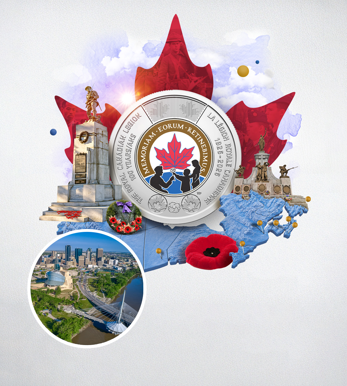 Coin Exchange: 2026 $2 Commemorative Circulation Coin - 100th Anniversary of The Royal Canadian Legion