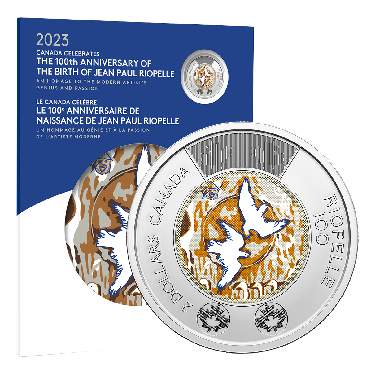 2023 Commemorative Collector Keepsake Card – 100th Anniversary of the Birth of Jean Paul Riopelle