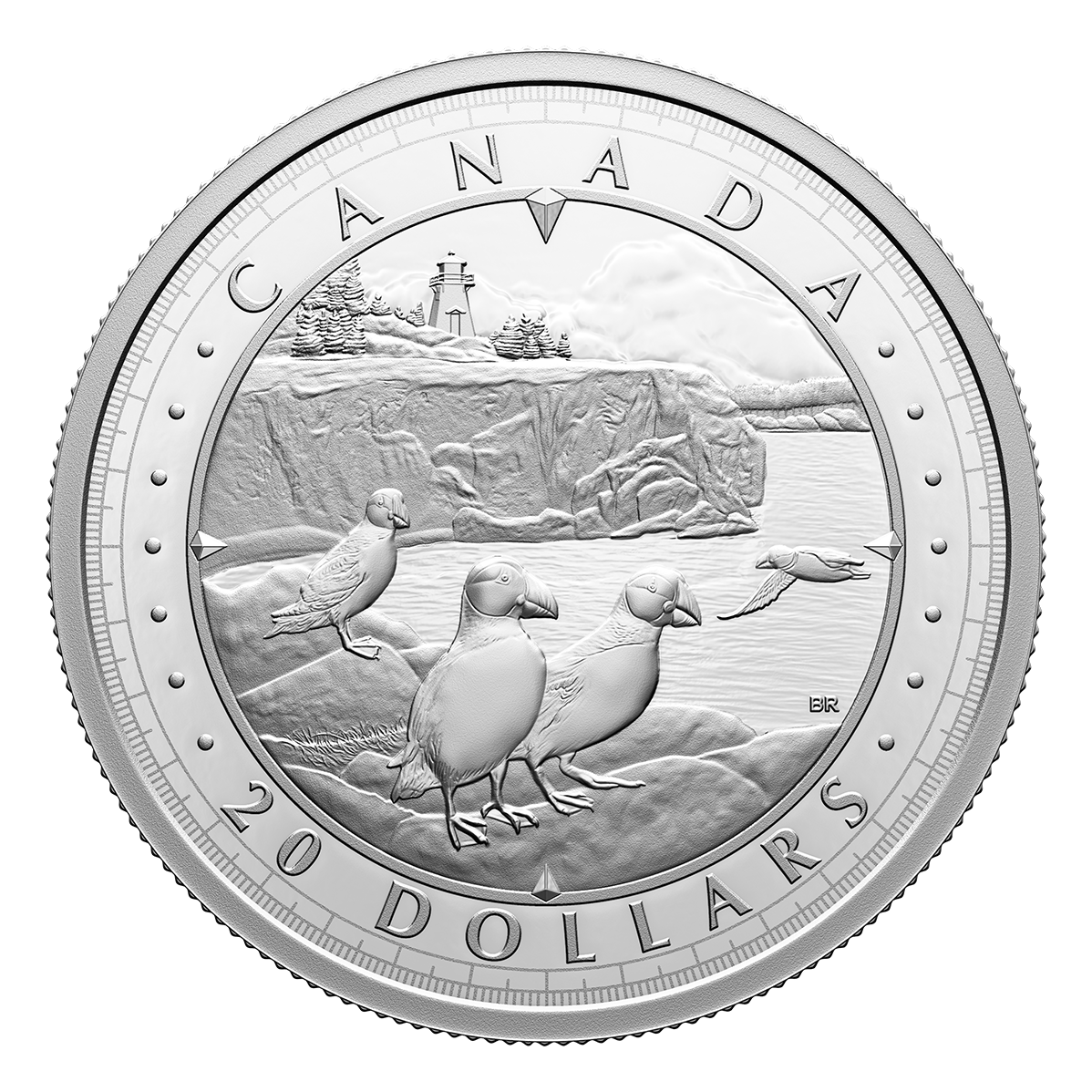 image Pure Silver Coin – This Is Canada: Wondrous Waters - Atlantic Coast