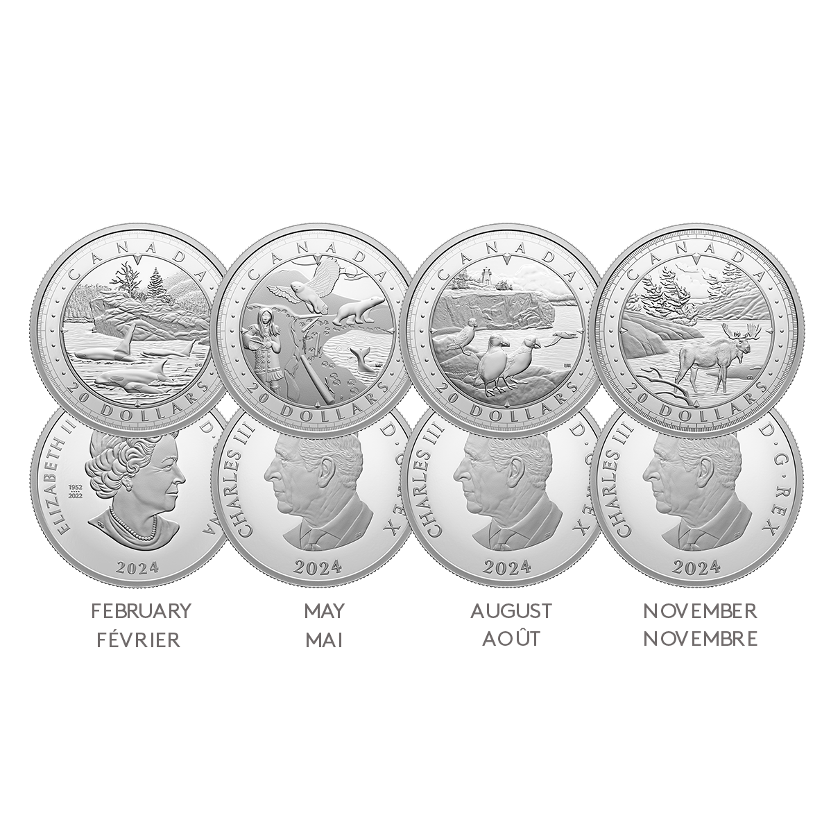 This Is Canada: Wondrous Waters - Fine Silver Four-Coin Subscription
