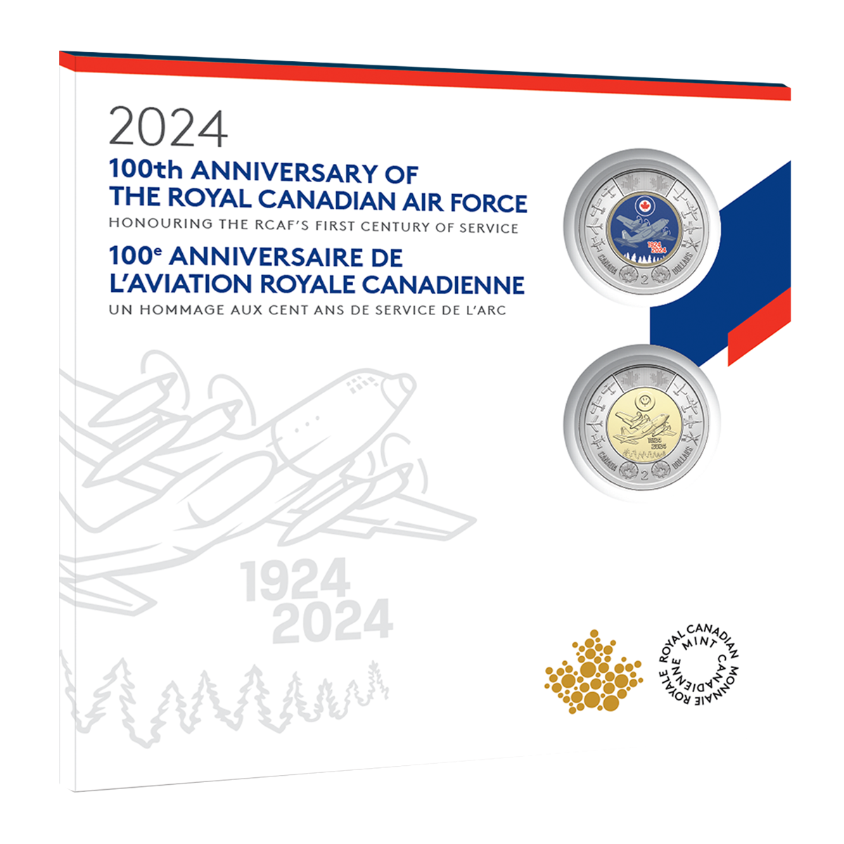 2024 Commemorative Collector Keepsake Card – 100th Anniversary of the Royal Canadian Air Force