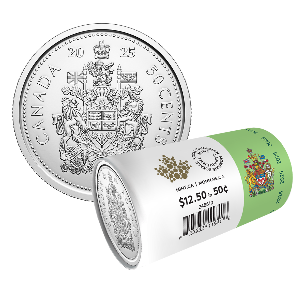 50-Cent Special Wrap Circulation Roll (2025)