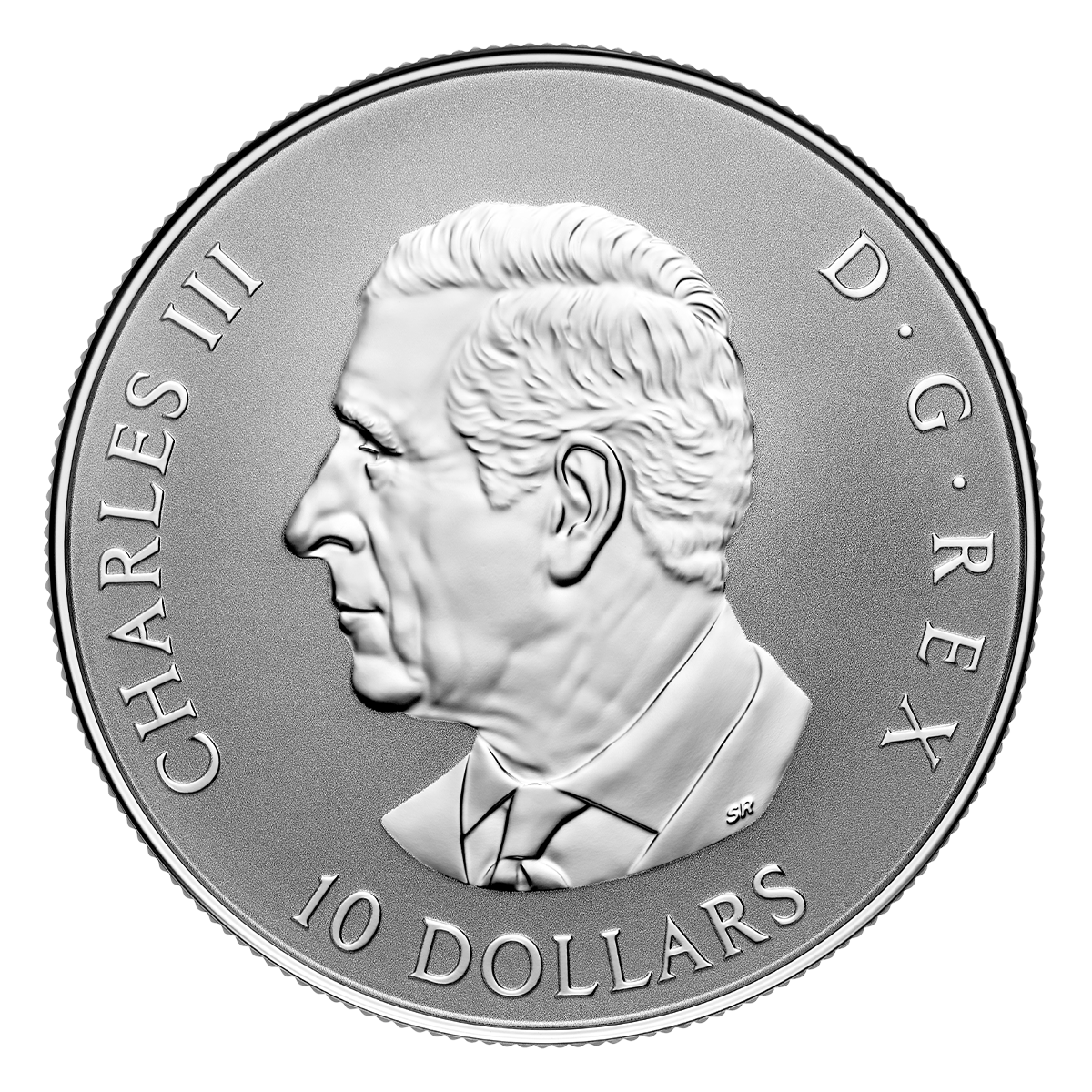 Gleaming Maple Leaves – 1/2 oz. Fine Silver Coin