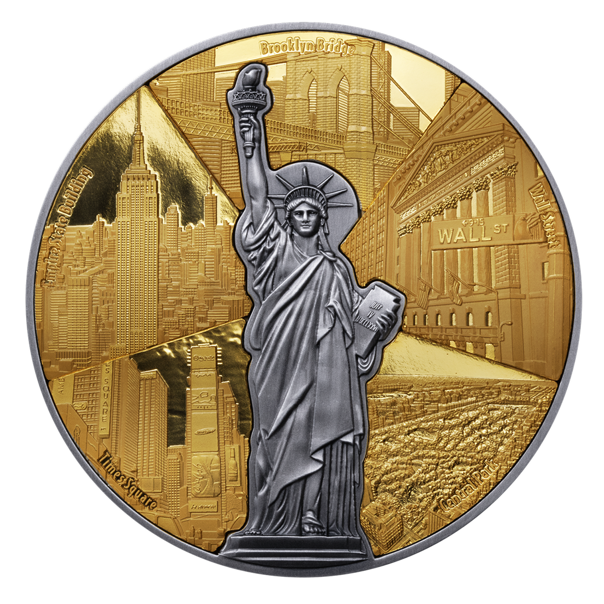 400 Years New York City - 4 oz. Fine Silver Coin