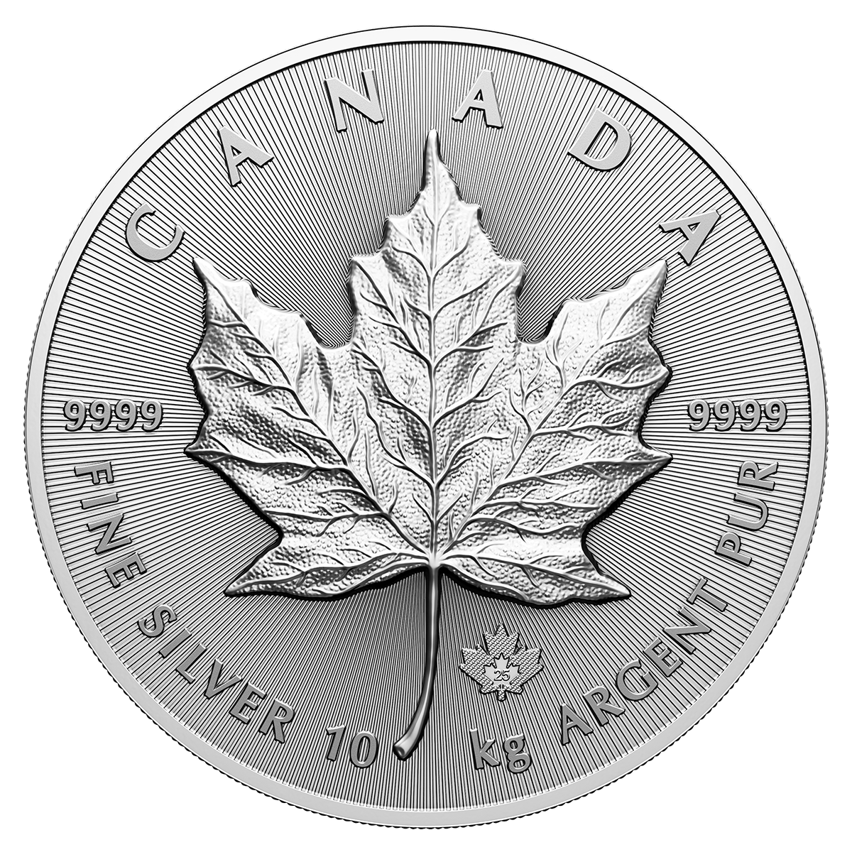 Big Silver Maple Leaf – 10 Kilo Fine Silver Coin