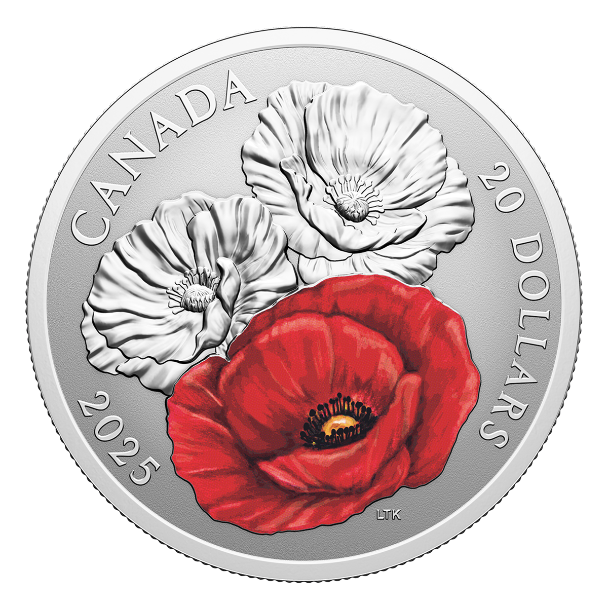 Remembrance Day – 1 oz. Fine Silver Coin (2025) Remembrance Day – 1 oz. Fine Silver Coin (2025)