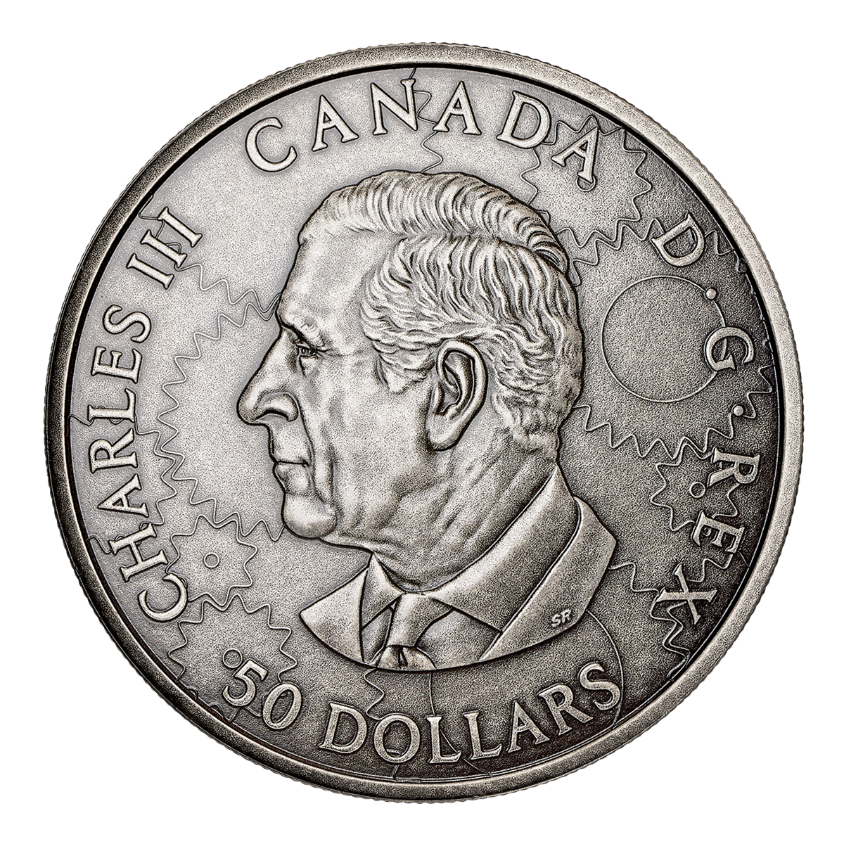 A Whimsical Tale: Steam Locomotive – 3 oz. Fine Silver Coin