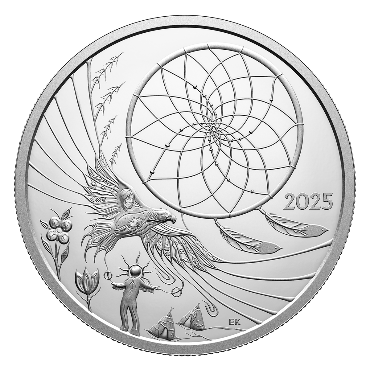 Legend of the Dreamcatcher – 1 oz. Fine Silver Coin