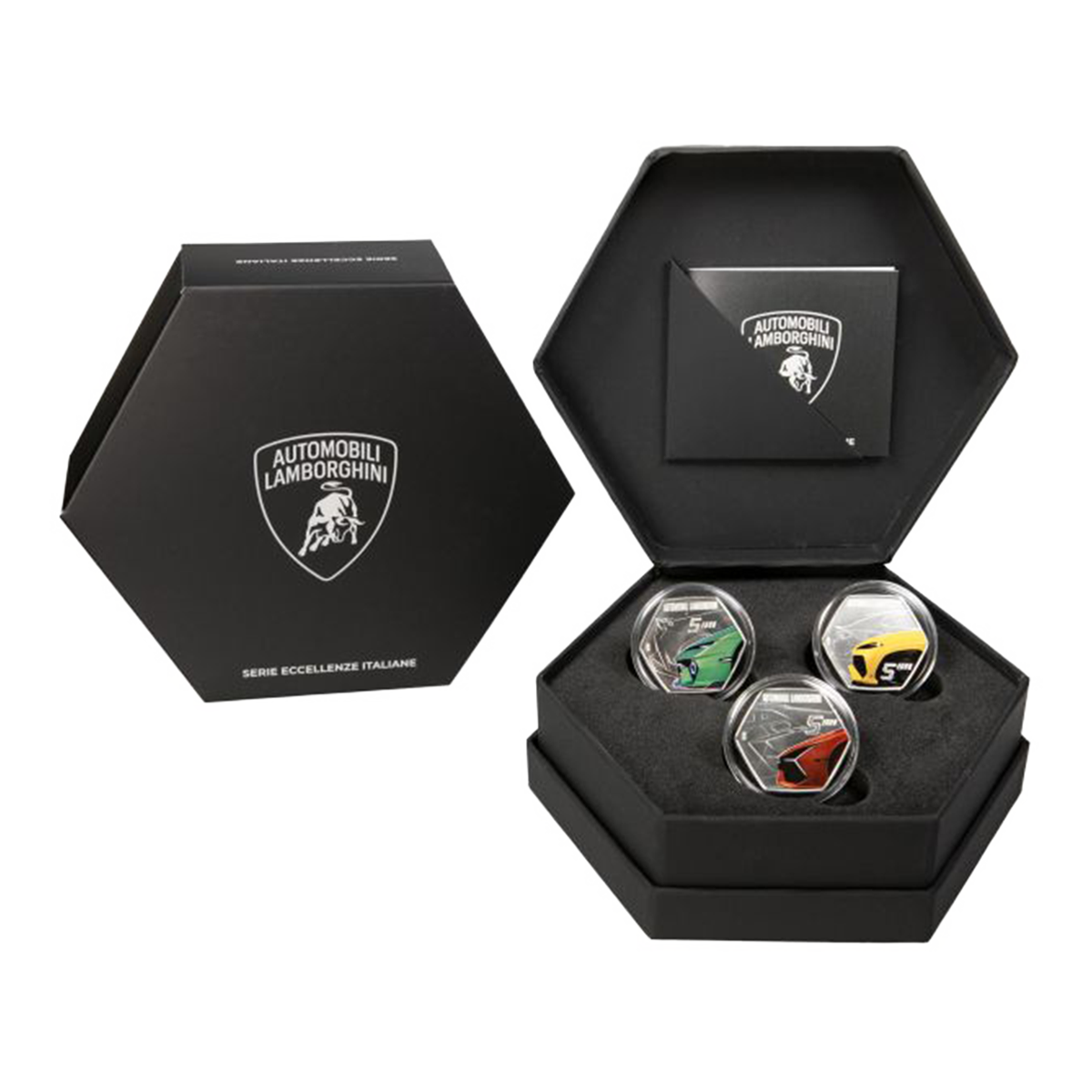 Automobili Lamborghini - Sterling Silver 3-coin set