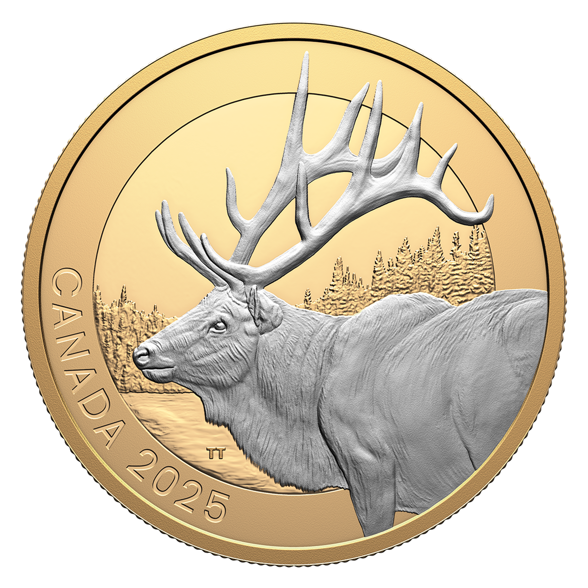 Animal Portraits: Elk – 1 oz. Fine Silver Coin