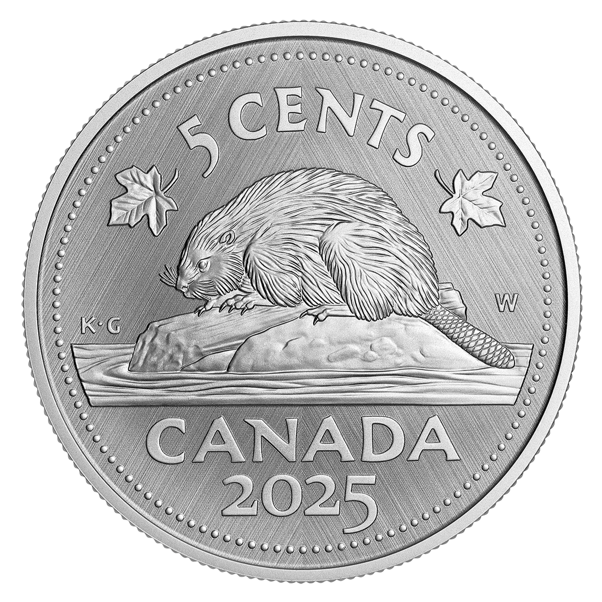 Tribute: W Mint Mark - Beaver – 1 oz. Fine Silver Coin
