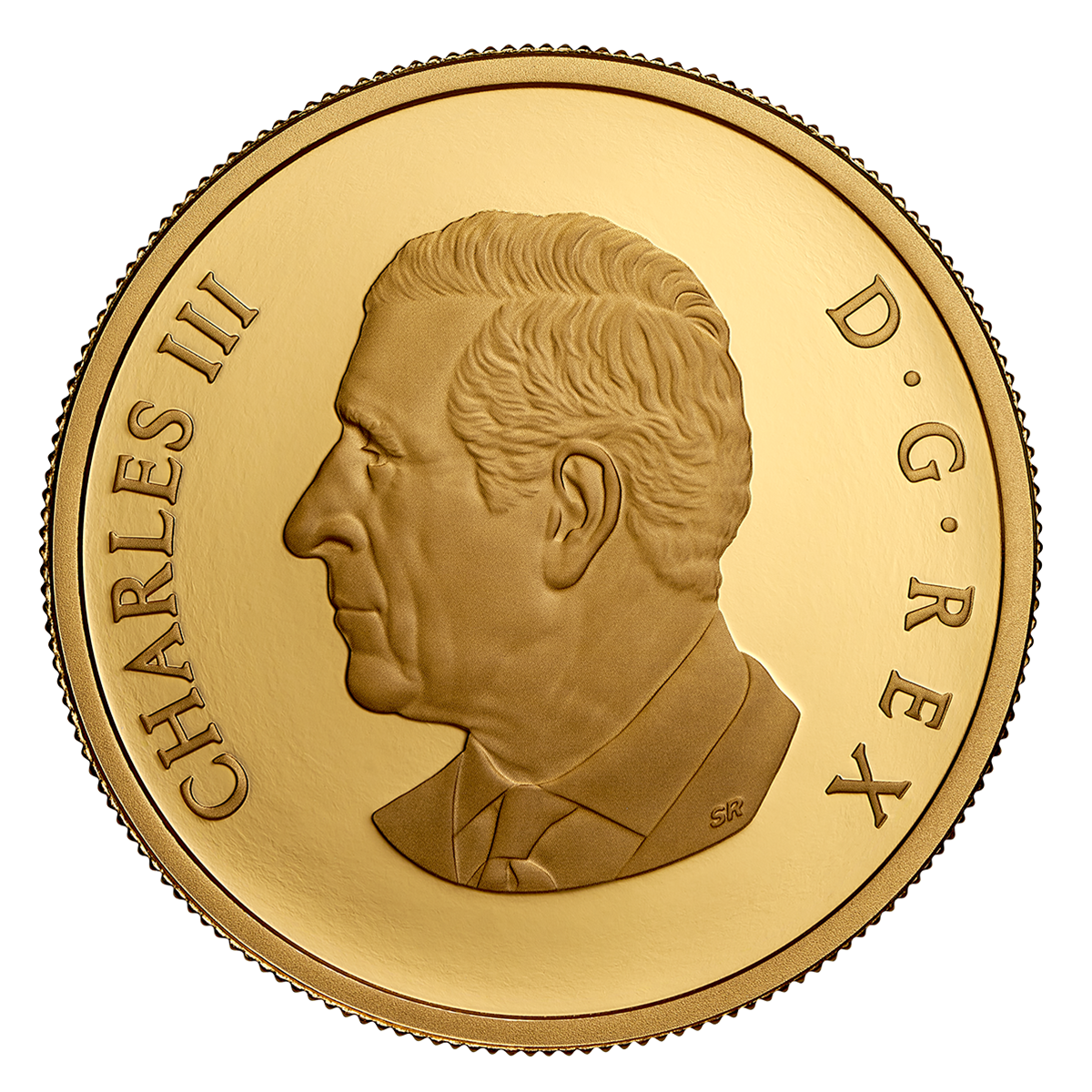 Tall Ships: Three-masted Schooner – Pure Gold Coin