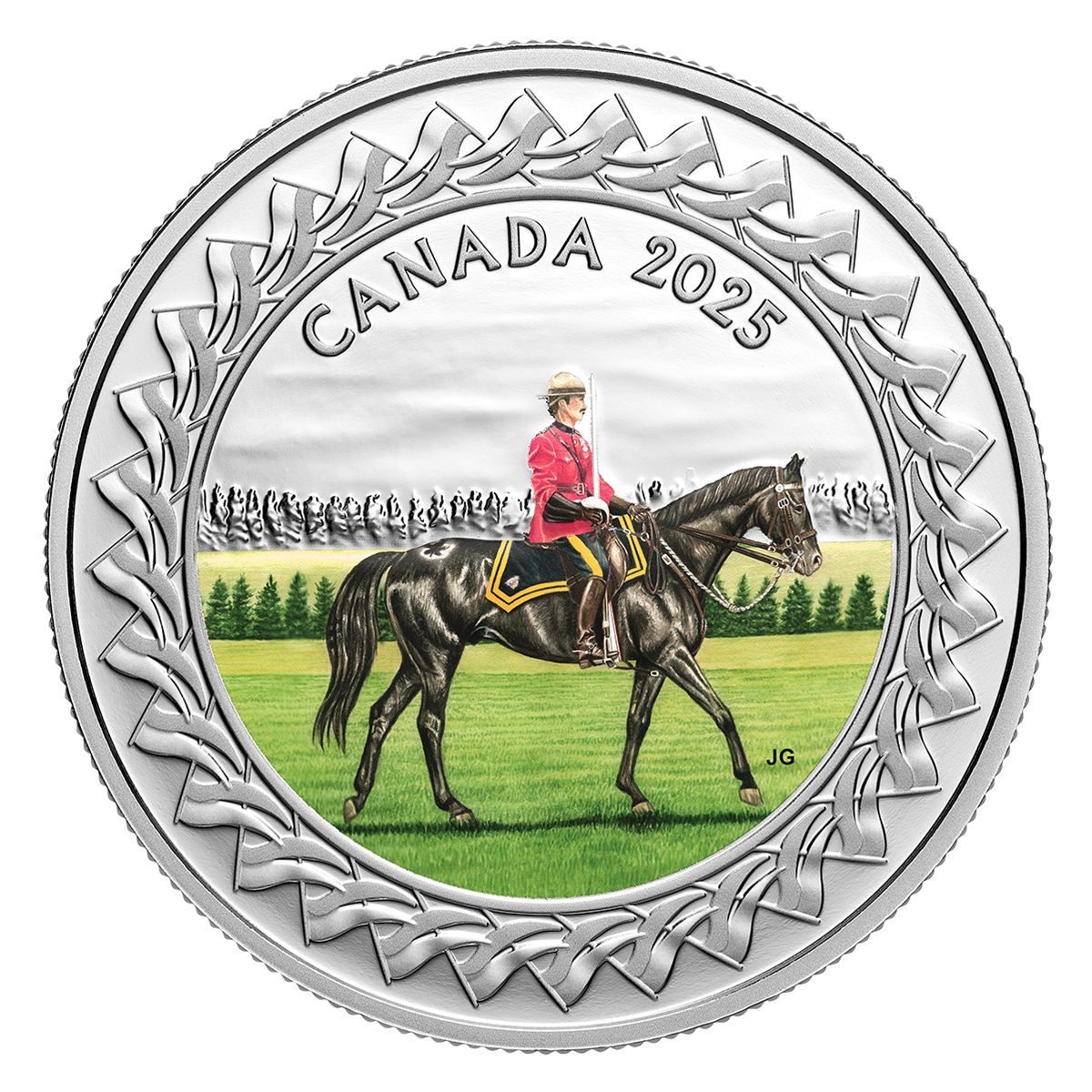 RCMP Musical Ride – 1 oz. Fine Silver Coin