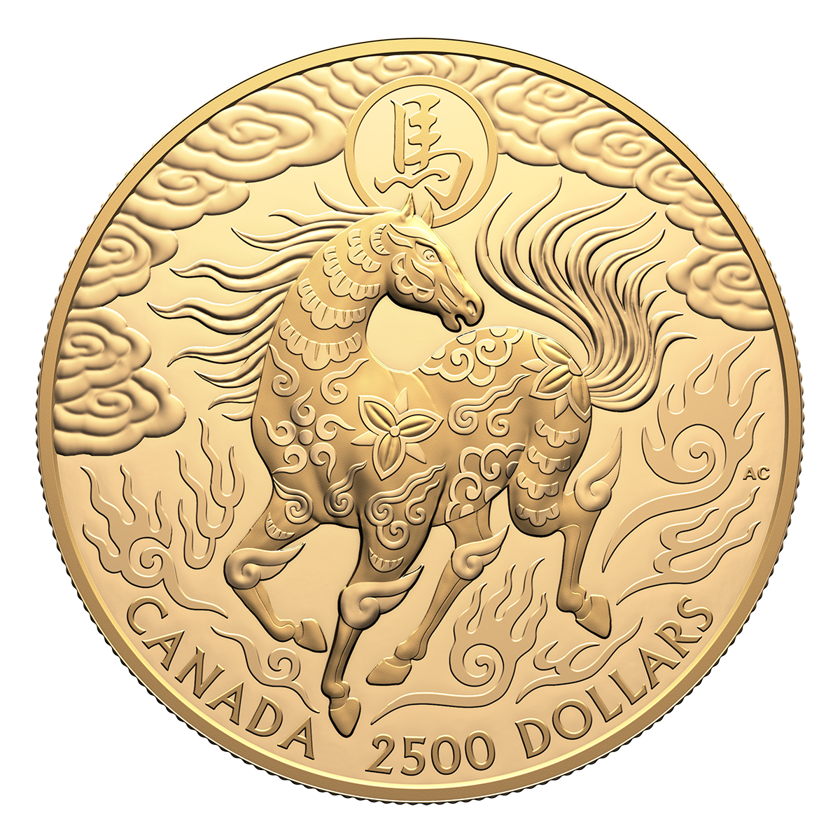 Lunar Year of the Horse – 1 kg Pure Gold Coin (2026)
