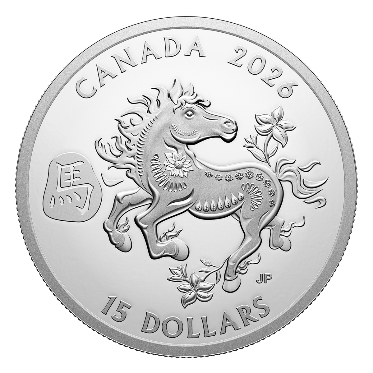 Lunar Year of the Horse – 1 oz. Fine Silver Coin (2026)