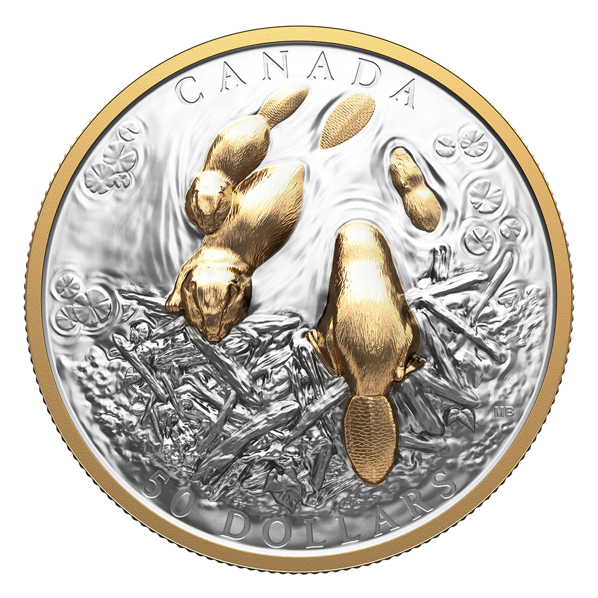 Canadian Symbol: The Beaver – Fine Silver Coin