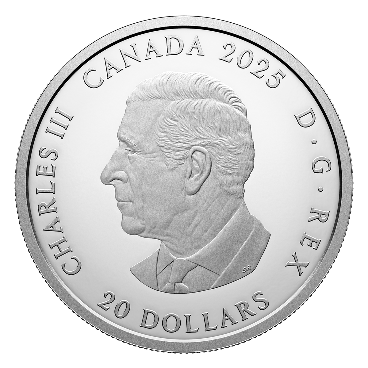 <em>Folk Singer</em> by Daphne Odjig – 1 oz. Fine Silver Coin