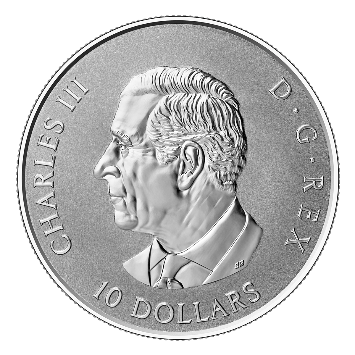 Gleaming Maple Leaves – 1/2 oz. Fine Silver Coin