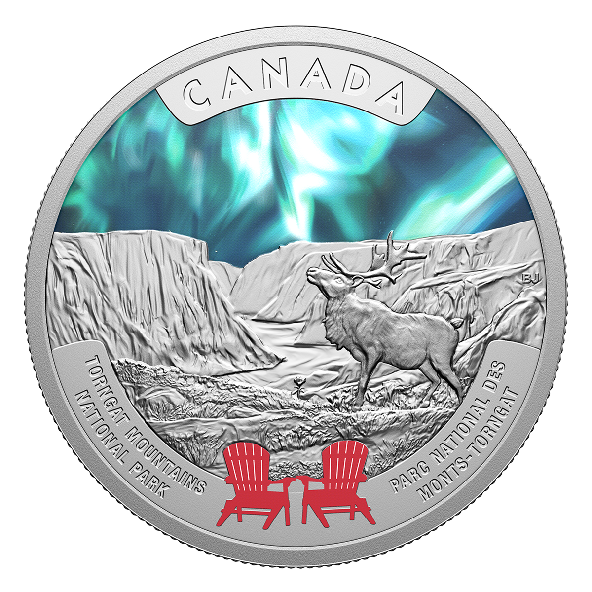 Canada’s National Parks – Torngat Mountains National Park – 1 oz. Fine Silver Coin