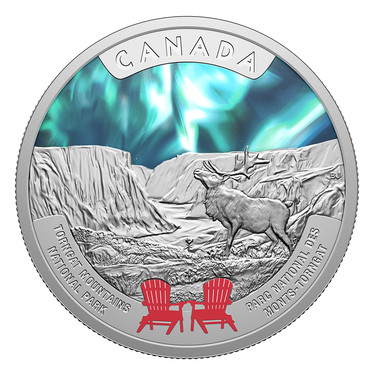 Canada’s National Parks – Torngat Mountains National Park – 1 oz. Fine Silver Coin