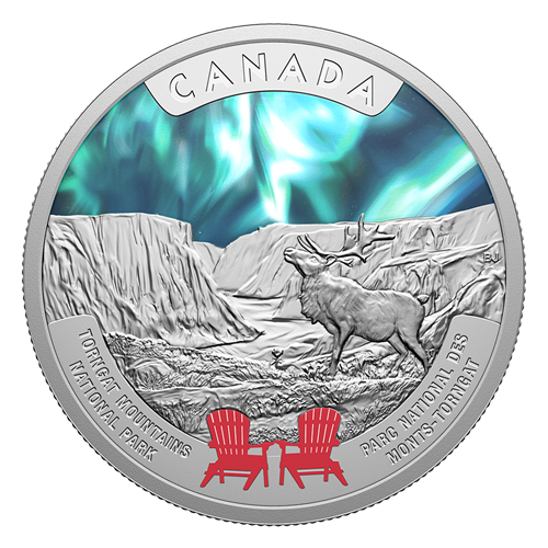 Canada’s National Parks – Torngat Mountains National Park – 1 oz. Fine Silver Coin