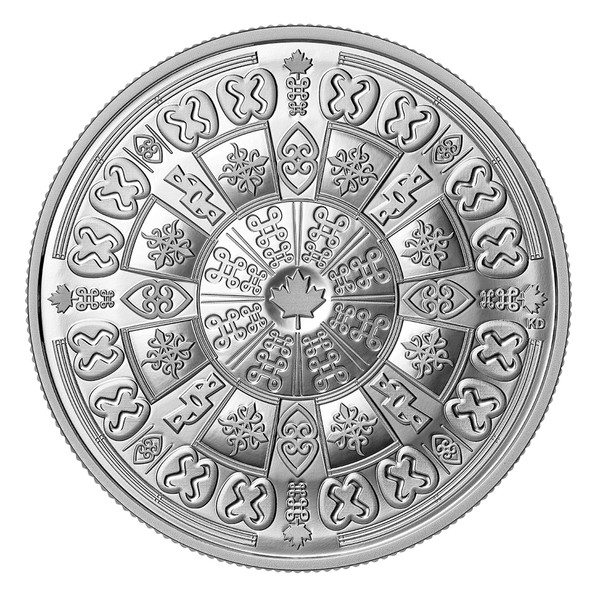 Commemorating Black History: Adinkra Symbols – 1 oz. Fine Silver Coin