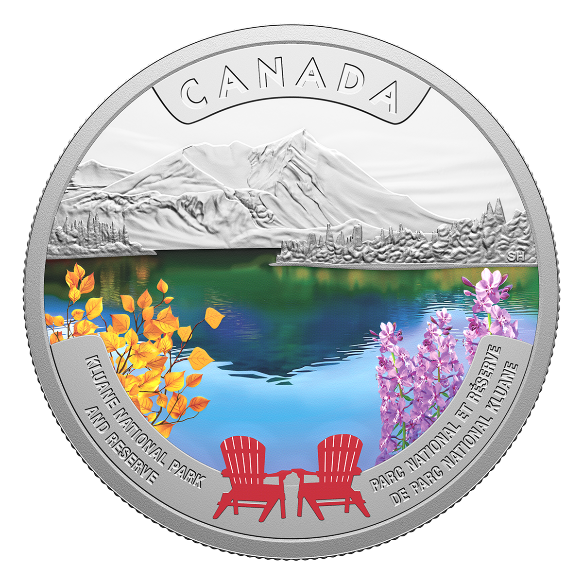 Canada’s National Parks – Kluane National Park and Reserve – 1 oz. Fine Silver Coin