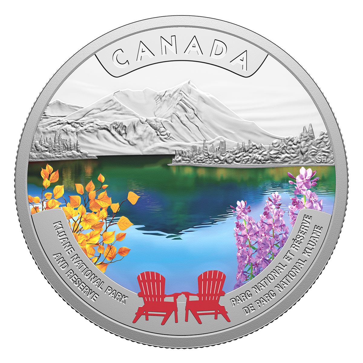 Canada’s National Parks – Kluane National Park and Reserve – 1 oz. Fine Silver Coin
