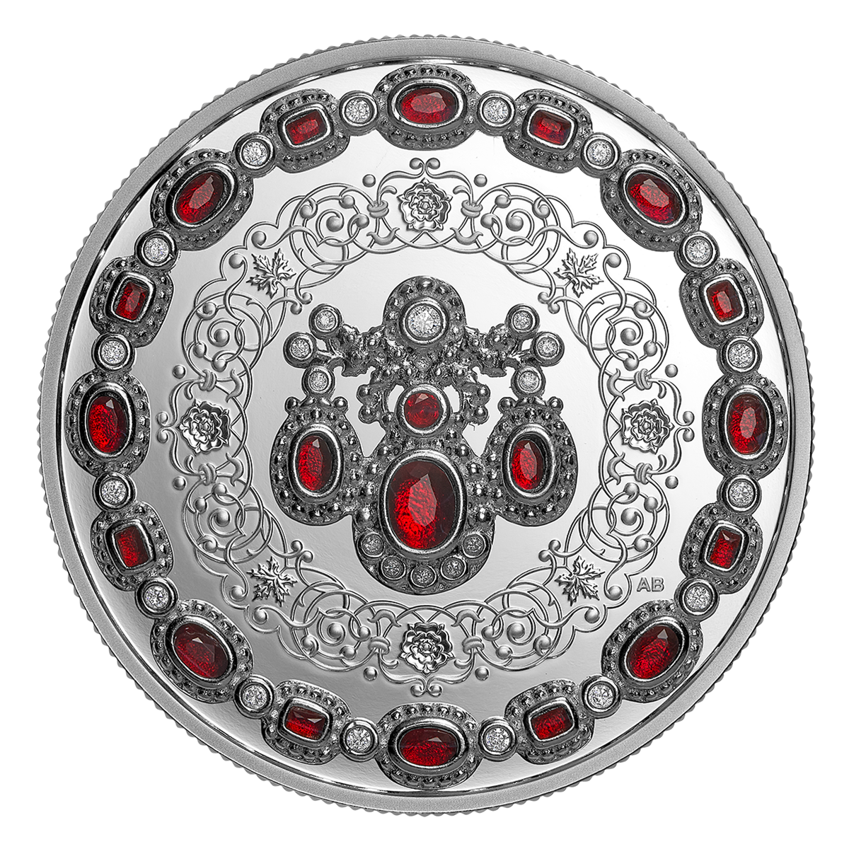 Crown Jewels: A Tribute to the 100th Anniversary of the Birth of Queen Elizabeth II – 1 oz. Fine Silver Coin