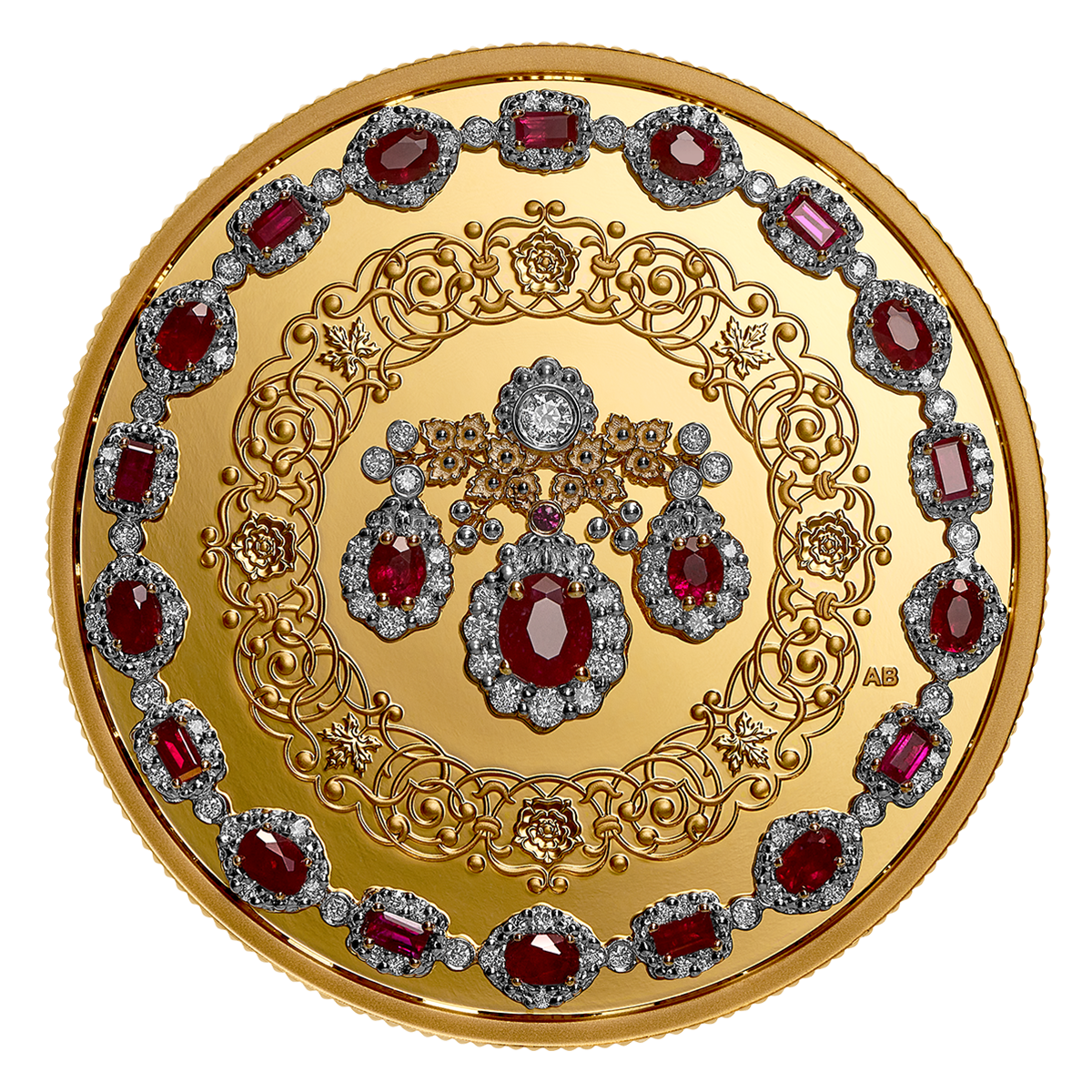 Crown Jewels: A Tribute to the 100th Anniversary of the Birth of Queen Elizabeth II – Pure Gold Coin