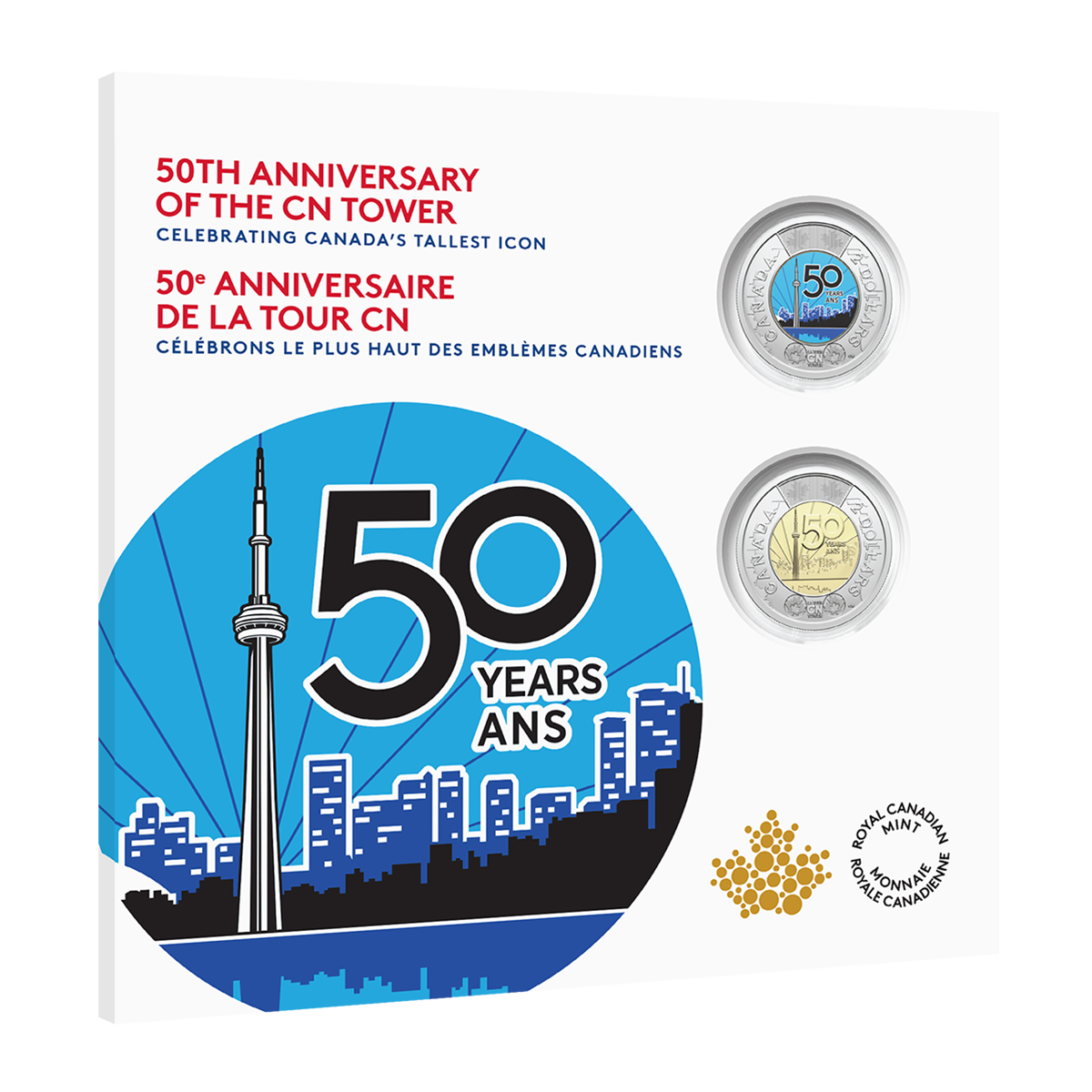 2026 Commemorative Collector Keepsake Card – 50th Anniversary of the CN Tower