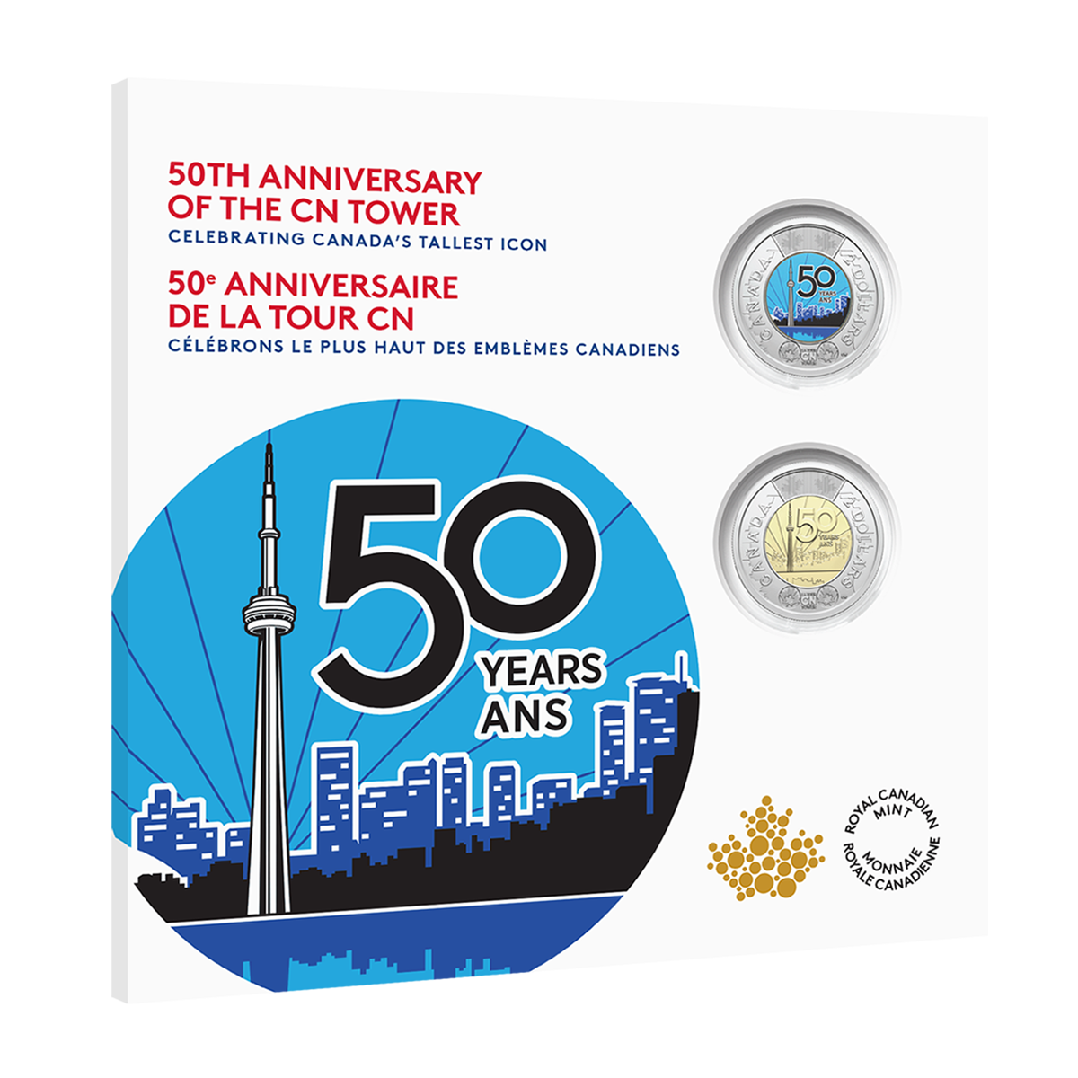 2026 Commemorative Collector Keepsake Card – 50th Anniversary of the CN Tower
