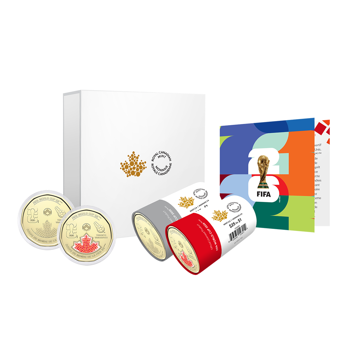 2026 $1 FIFA World Cup 2026ᵀᴹ Special Wrap Roll Box Set