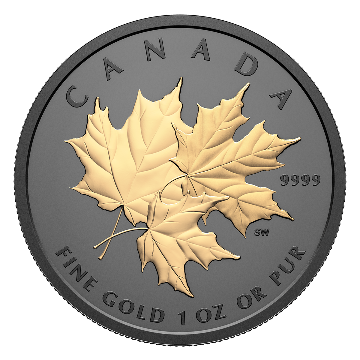 Triple Maple – 1 oz. Pure Gold Coin