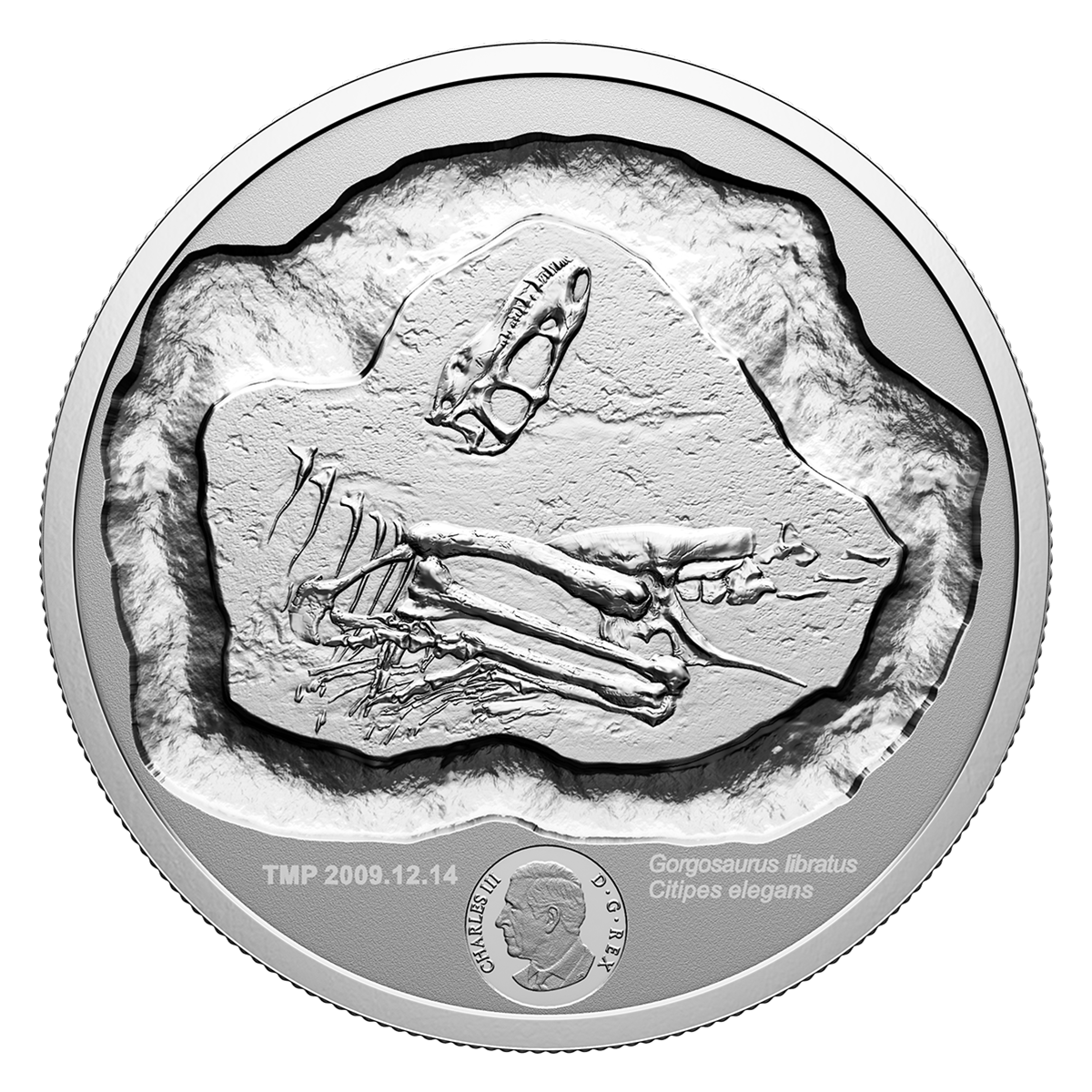 MintLAB - Exceptional Discoveries: Dinosaurs of Canada – Fine Silver Coin