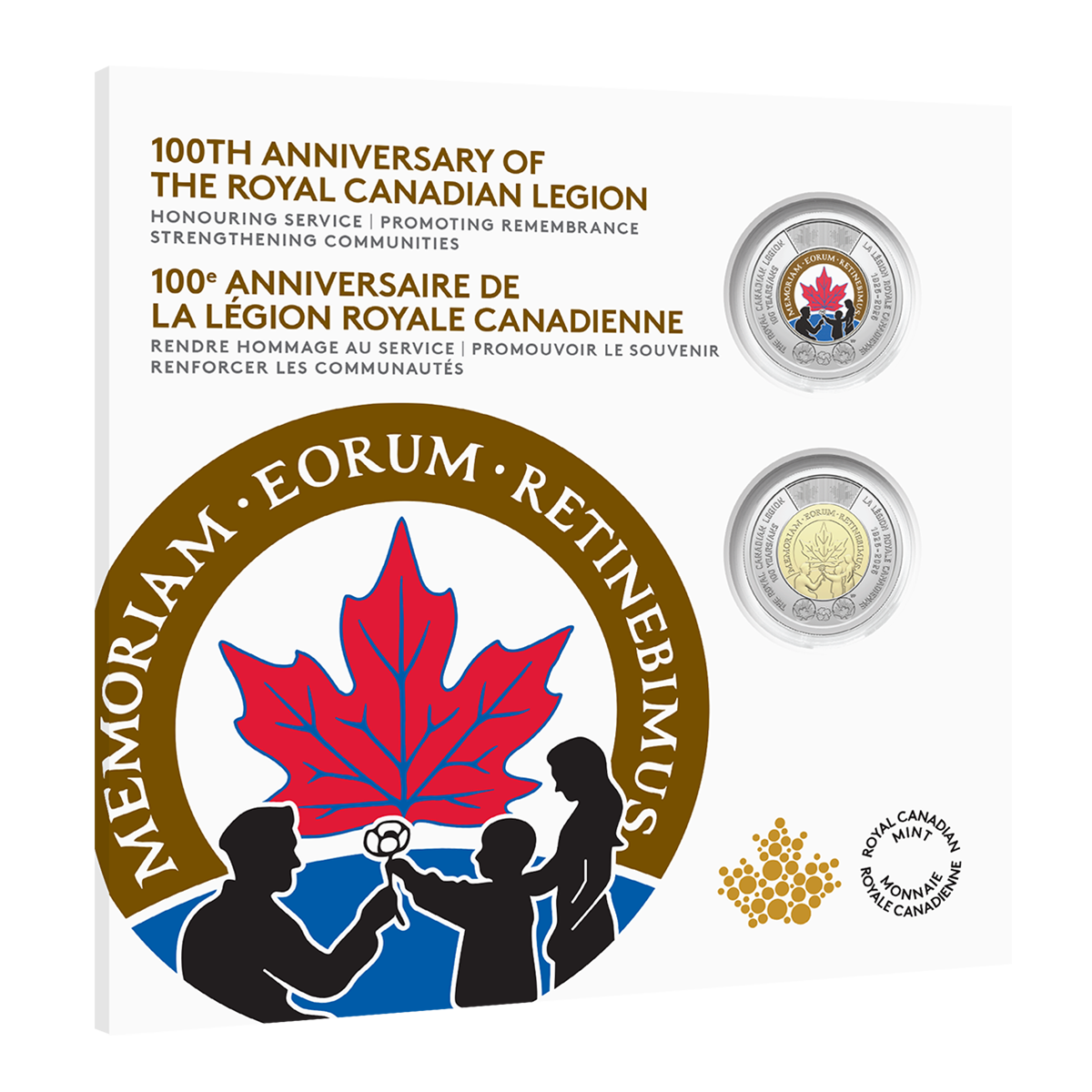 2026 Commemorative Collector Keepsake Card – 100th Anniversary of The Royal Canadian Legion