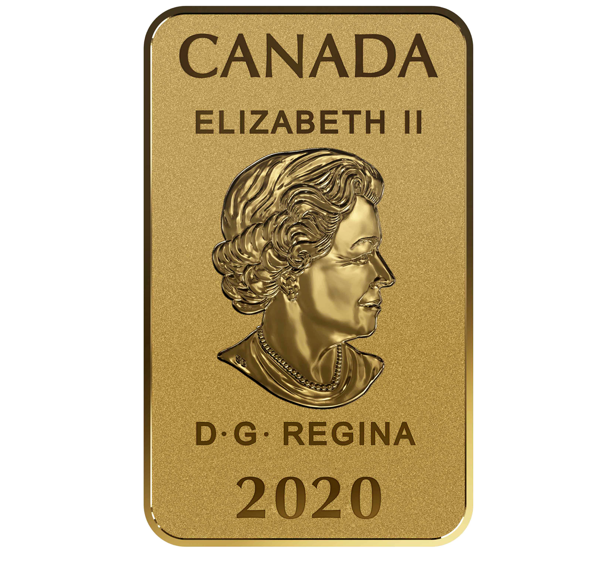 2020 $25 1 oz. (10 x 1/10 oz) 99.99% Pure Gold - Global Trade Bar (Bullion)