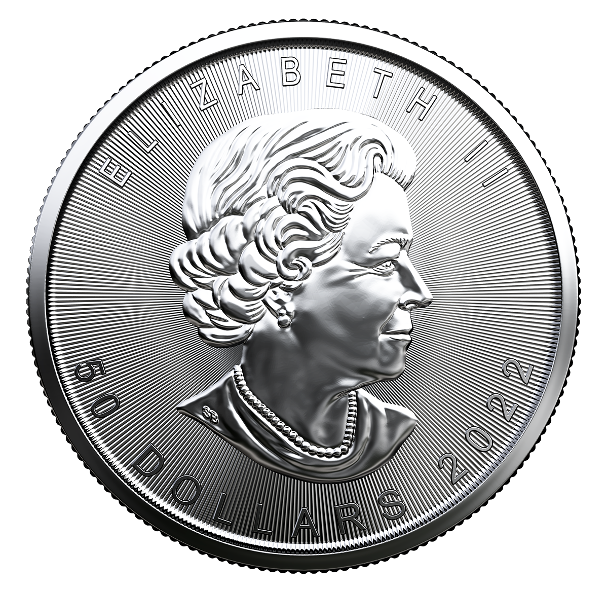 2022 $50 1 oz. 99.95% Pure Platinum Coin - PtML (Bullion)