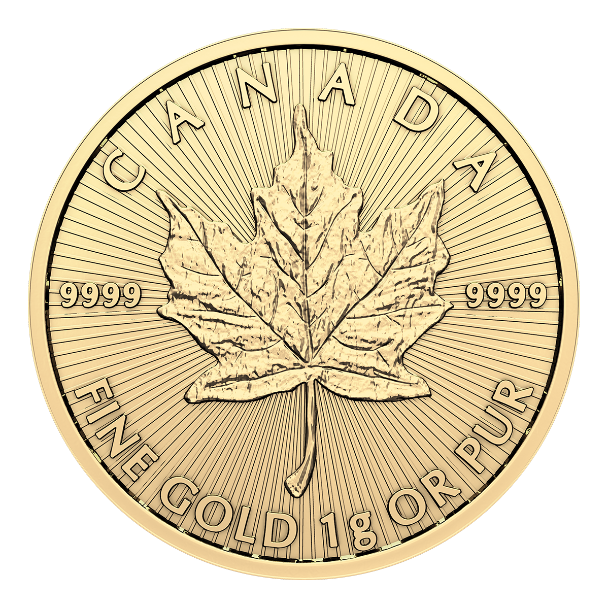 2024 MAPLEGRAM25&trade; (Bullion GML 25 X 1 g)