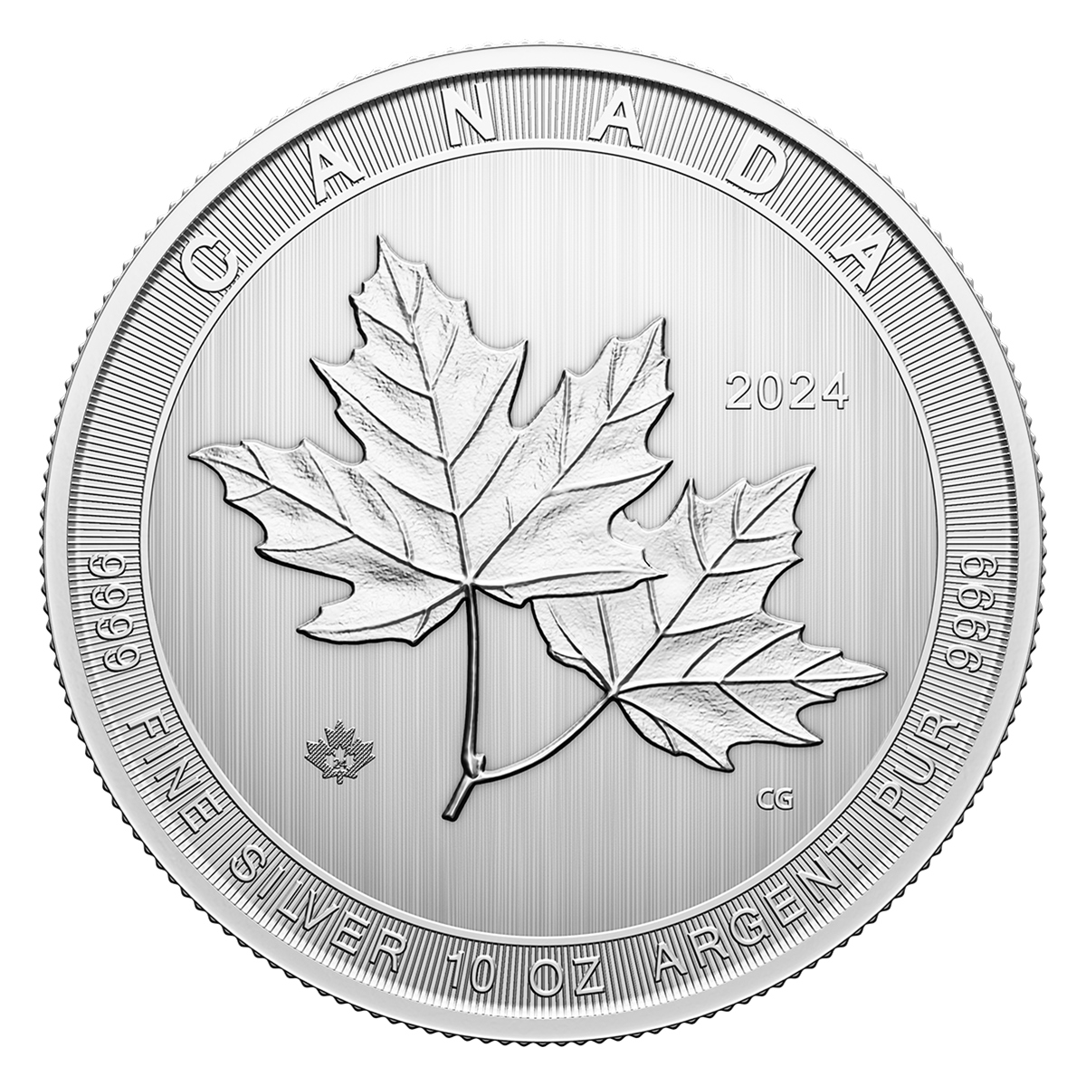 Magnificent Maples - 10 oz. 99.99% Pure Silver Coin (Bullion)